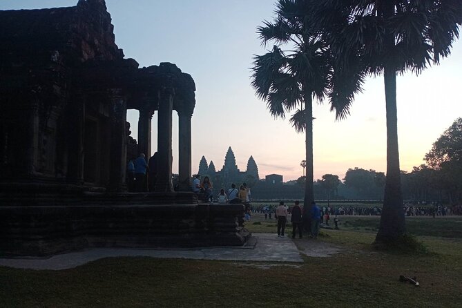 1-Day private Angkor Temple Tour by Tuk Tuk from Siem Reap - Entering Angkor Wat from the east: where the day sets its tone