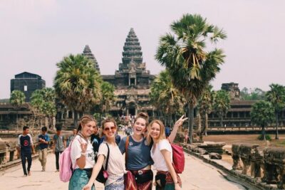 1-Day private Angkor Temple Tour with Sun Rise by Tuk Tuk from Siem Reap - Angkor Thom circuit by tuk tuk: South Gate, Bayon, Baphuon, and the terraces