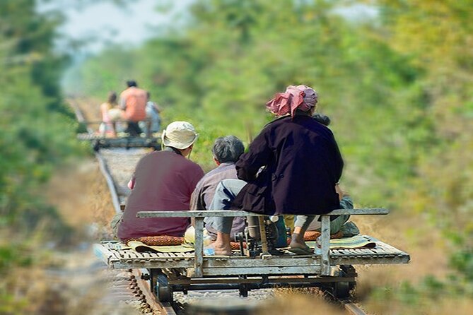 Afternoon tour to Original Bamboo train. Bat cave. Killing cave - Suspension Bridge and Countryside Villages: The Battambang Rhythm