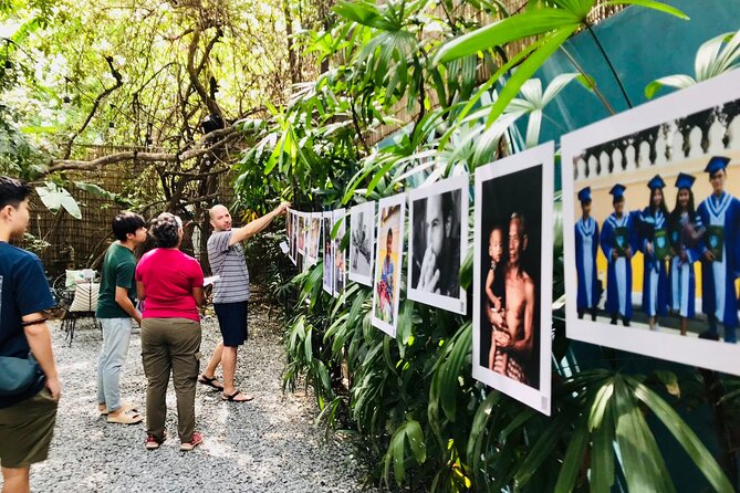 An Afternoon of Contemporary Art in Phnom Penh by Tuk Tuk - Bassac Lane: where street art meets a conversation