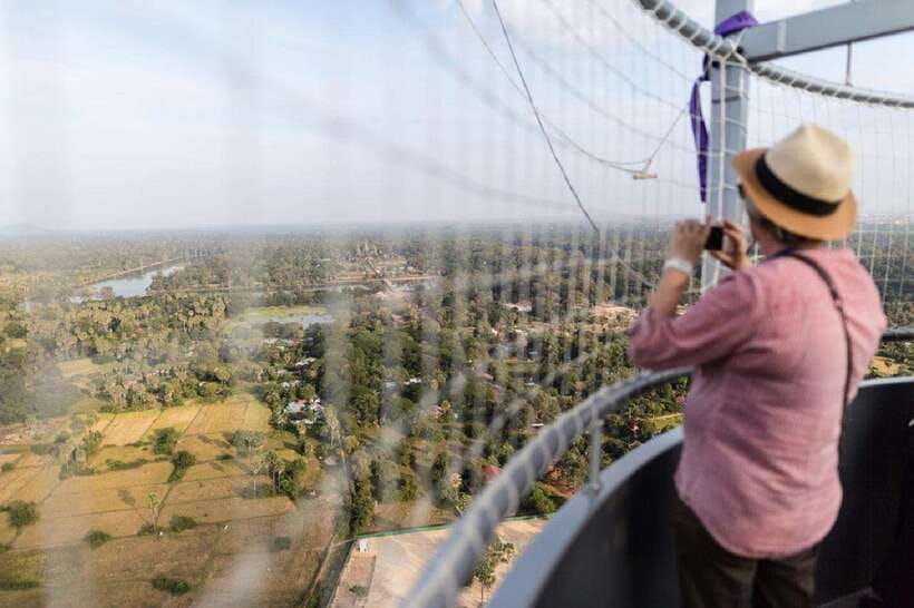 Angkor Balloon Sunrise or Sunset ride and Pick up/Drop off - Sunrise vs sunset: what changes in the view and the vibe