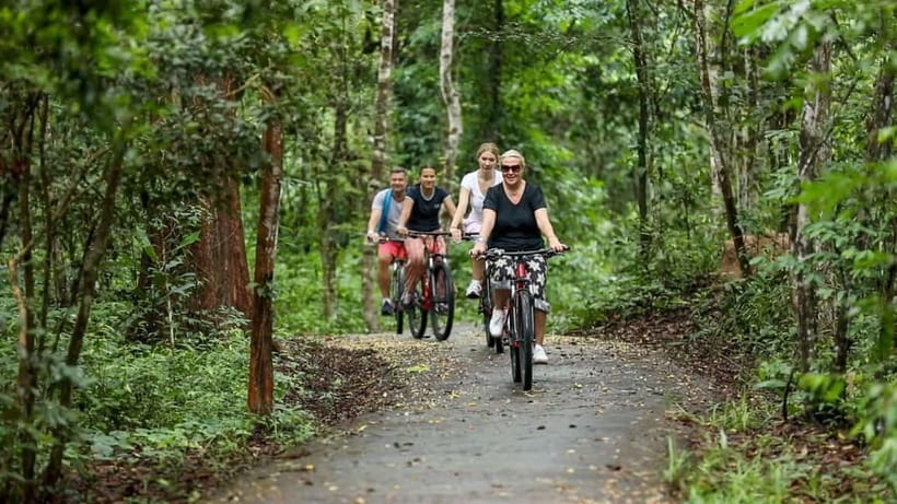Angkor Jungle Biking Adventure Private Cycling Tour - Out of Siem Reap: community roads to the Angkor Park ticket counters