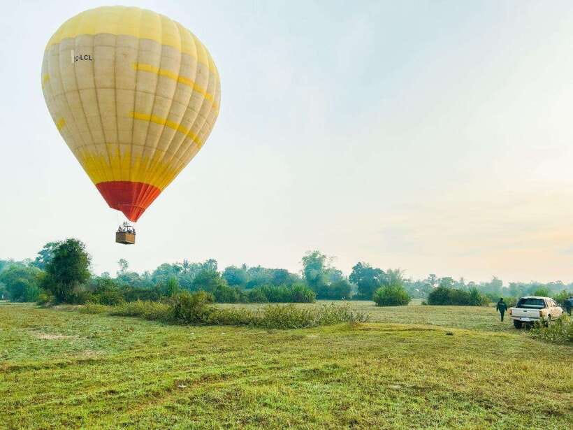 Angkor Stunning Hot Air Balloon - Hotel Pickup and Van Transport: Smooth When It Clicks