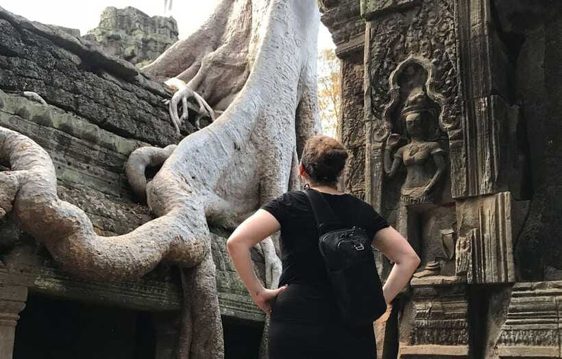 Angkor Wat by Vintage Jeep – Private Tour (Optional Sunrise) - Ta Prohm: the jungle temple where roots steal the show