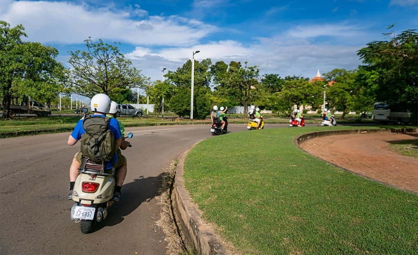 Angkor Wat: Guided Vespa Tour / Tuk Tuk or Car - Ta Prohm: trees, ruins, and the movie-fame contrast