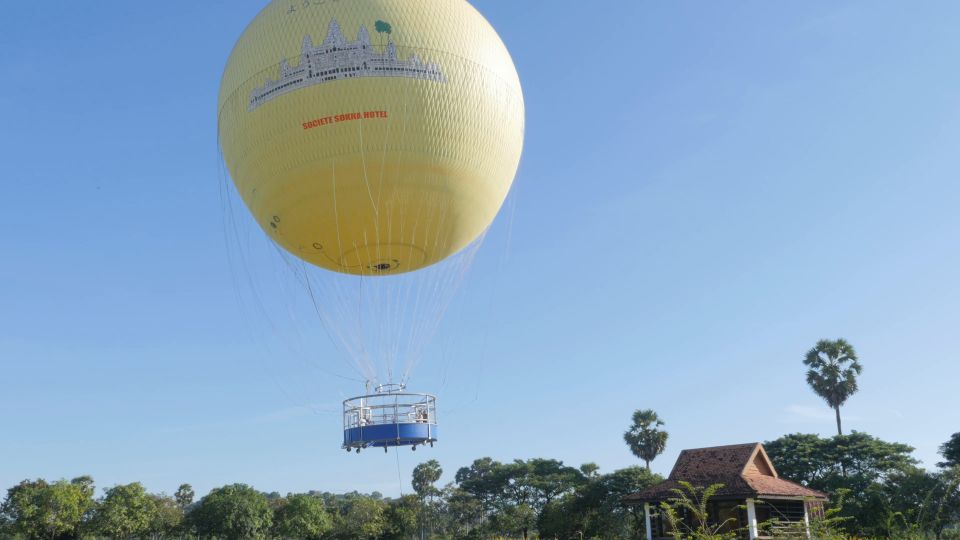 Angkor Wat: Small-Group Tour with Balloon Ride and Lunch - Bayon’s faces and the terraces with strange names