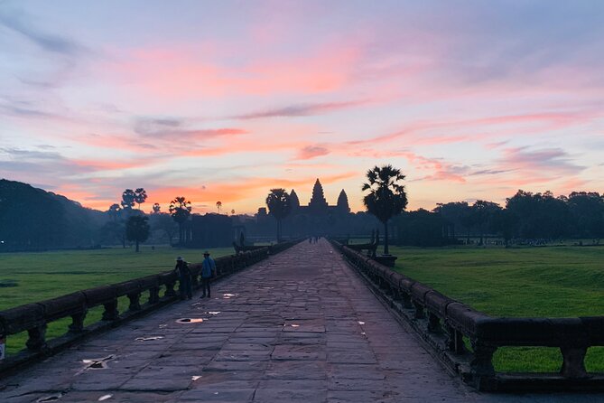 Angkor Wat Sunrise and Angkor Thom Sunset Tour - 4:30 am pickup and the run to Angkor Wat before crowds bite