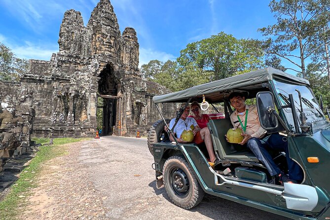 Angkor Wat Sunrise and Market Tour by Jeep - Ta Prohm in the jungle: roots, roots, and more roots