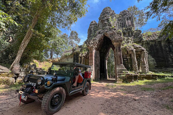 Angkor Wat Sunrise and Market Tour by Jeep - Ta Nei and Angkor Thom: Buddha dedication and the Khmer capital hits