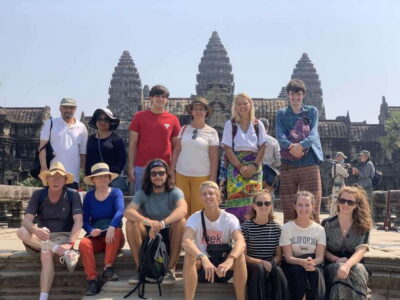 Angkor Wat Sunrise, Banteay Srei, Bayon & Ta Prohm Temple - Banteay Srei and Pre Rup: pink stone carvings and six big towers