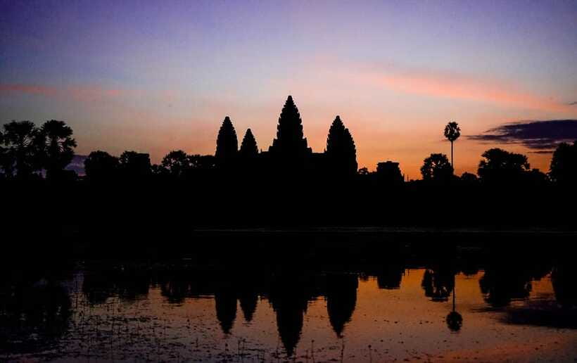 Angkor Wat Sunrise Private Tuk-Tuk Guided Tour - Angkor Thom and the Ancient Gate: elephants and four faces