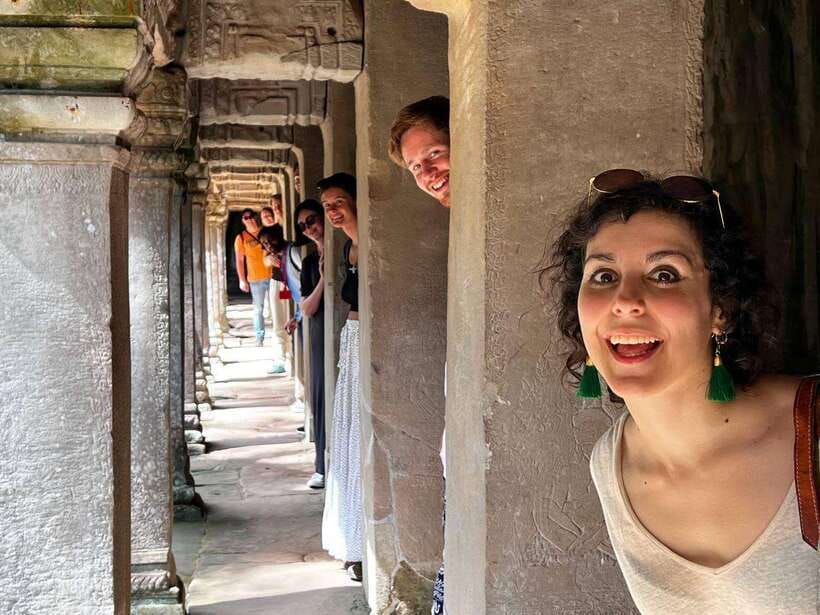 Angkor Wat: Sunrise: Ta Prohm and Bayon Temple Tour - Angkor Thom and Bayon: the faces, the fortifications, and the big symbolism