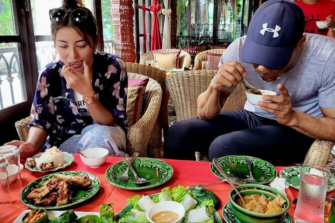 Authentic Walking Food Tour with Local Guide - Phnom Penh food at golden hour, led by Lina Smile Tour
