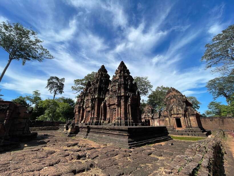 Banteay Srei, Kulen Waterfall & Beng Mealea Exploration - Phnom Kulen National Park: reclining Buddha, the 1000 Lingas river, and holy water moments
