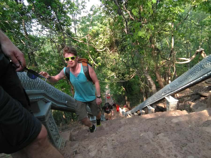 Battambang family tuktuk tour BambooTrain/Wat Banan/Bat cave - Key highlights at a glance