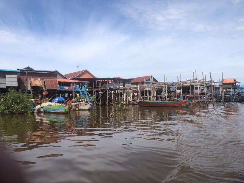 Beng Melea, Rolous Group & Kompong Phluk Floating Village - Tonle Sap and Kompong Phluk: stilt houses, floating hospital, and sunset views