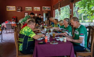 Cycle Angkor Backroad Bike Tour / E-Bike or Tuk Tuk - Entering Angkor Thom: Giant Faces, Elephant Carvings, and Center-City Feels