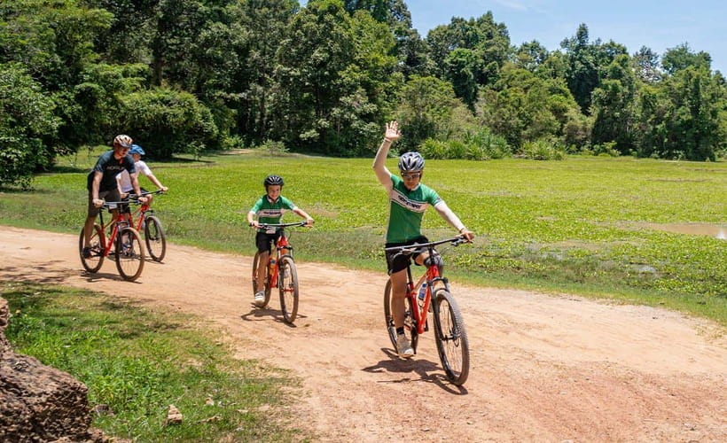 Cycle Angkor Backroad Bike Tour / E-Bike or Tuk Tuk - The Value of $55 for an 8-Hour Angkor Day