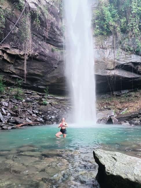 Discover Hidden Waterfall, Jungle Trekking, Swim Incl Snacks - Veal Pouch (Butterfly) Waterfall: The Remote Spot Near Durian Roundabout