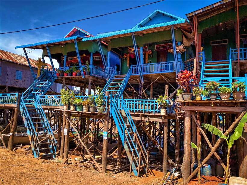 Floating Village-Mangroves Forest Tonle Sap Lake Boat Tour - Floating village time: stilted homes and daily life on water
