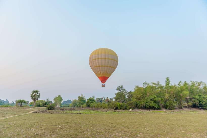 From Krong Siem Reap: Angkor Hot Air Balloon Ride w/ Pickup - The countryside factor: why this feels different from a temple-only day