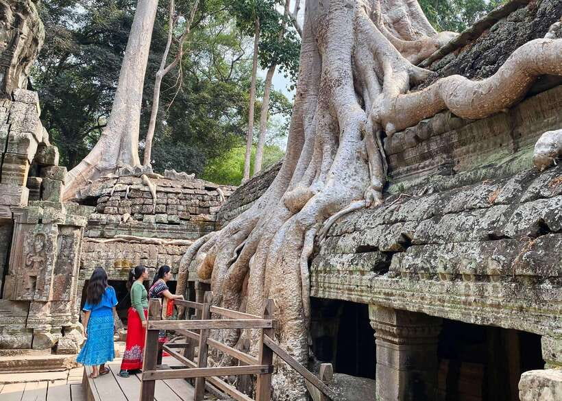 From Phnom Penh: Angkor Wat, Bayon, and Ta Prohm Day Trip - Private transport and the guide team: why the experience feels tailored