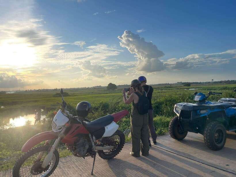 From Siem Reap: 02 Hours Quad Bike Tour in Countryside - Sunset at 4:00 PM: when the light turns your route scenic