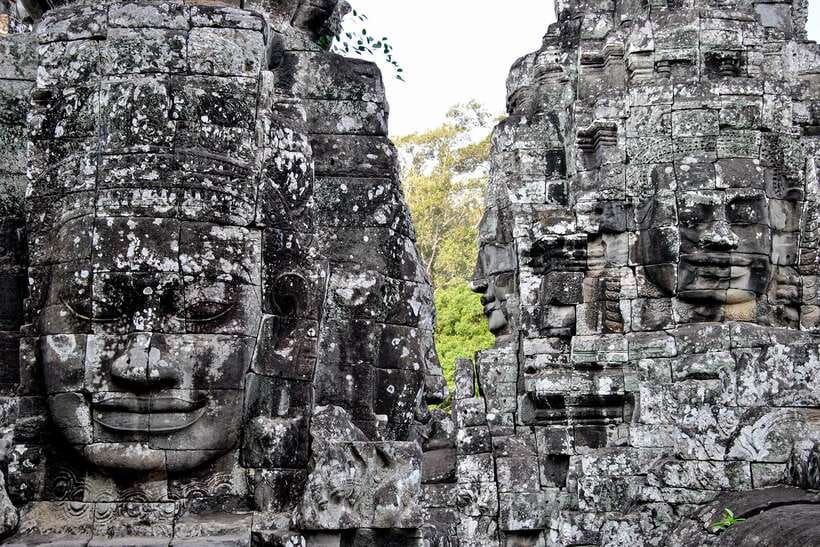 From Siem Reap: Angkor Wat Full-Day Private Tour & Sunrise - Angkor Thom: the Ancient Gate and Bayon’s famous faces