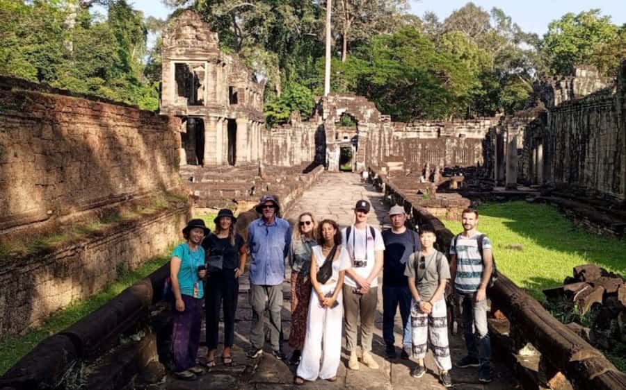 From Siem Reap: Banteay Srei Temple & Grand 5 Temple Tour - First Temple Stop: Pre Rup Temple and the Feeling of Scale