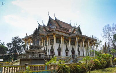 From Siem Reap: Battambang Day Trip Bamboo Train, Bats Cave - Ek Phnom Temple: white-stone Buddha views with Angkor-era gravity