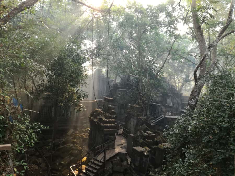 From Siem Reap: Half-Day Tour to Beng Mealea Temple - Getting there from Siem Reap: a short countryside reset