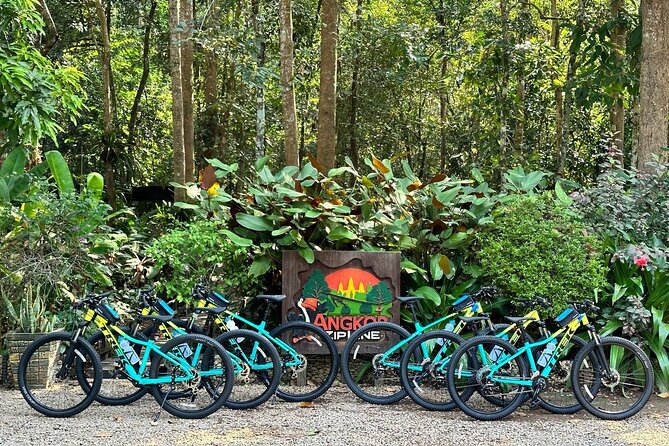 Full-Day Bike Tour in Siem Reap with Zipline - Temple cycling route: Preah Khan, Victory Gate, Bayon from a better angle