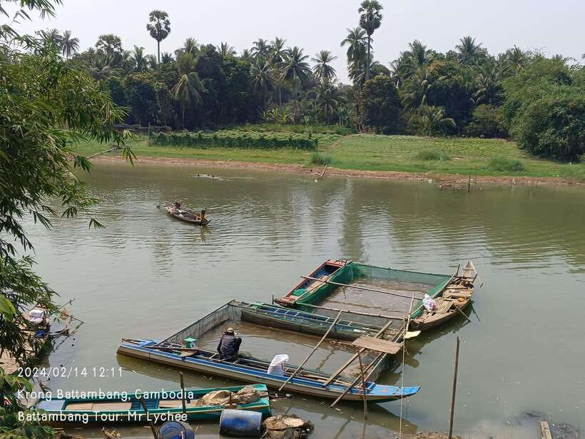 Full-day: Handicraft, Bamboo train, Killing cave, Bat Cave - Phnom Sampau: Monkey Forest, Killing Cave, Golden Temple Views, and the Bat Army at Dusk