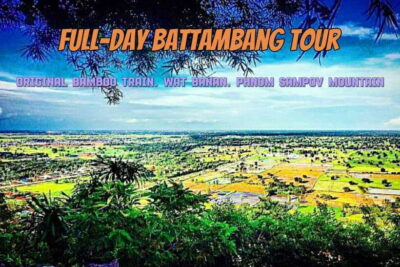 Full-day: Original bamboo train, Wat Banan, Phnom Sampov - Start in Krong Battambang: tuk-tuk, provincial sights, and local context