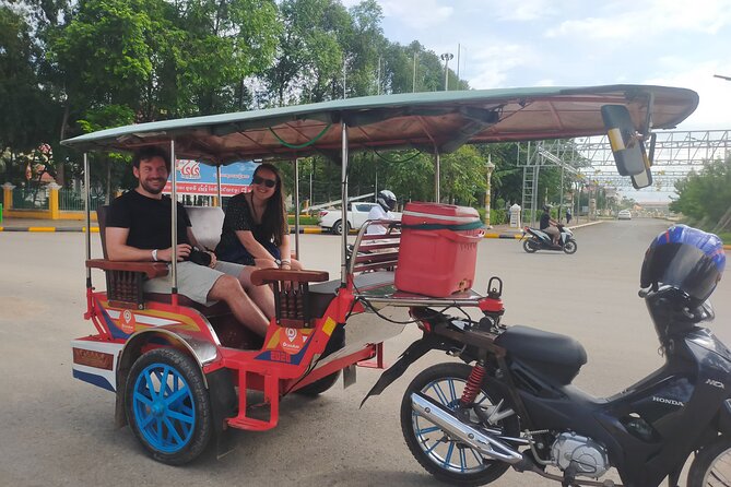 Full/Half Day Tuk TuK: Handicrafts Bambootrain Killing&Bat Caves - Wat Samrong Knong and bamboo sticky rice cooking