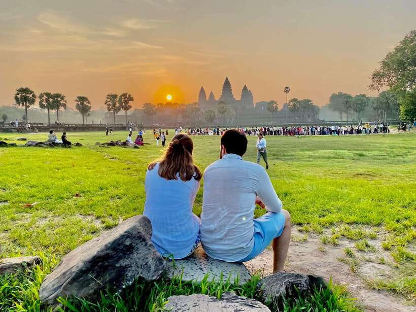 Grand Circle With Sunrise Private Tuk-Tuk - Angkor Wat sunrise, then Preah Khan: the day’s momentum