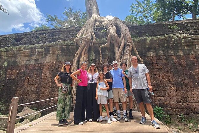 Half Day Tour- Angkor Wat, Ta Promh, Bayon Temple - Comfort on Foot: Cool Towel, Water, and a Driver Who Keeps Moving
