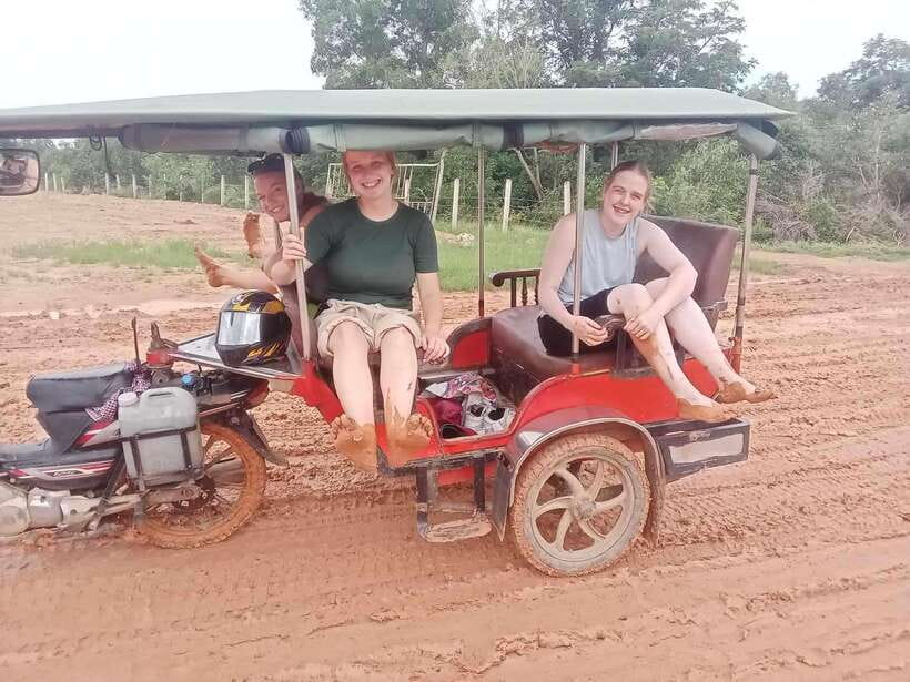 Kampot: Tuk Tuk Trip to Pepper Farm, Kep, Crab Market & More - Salt fields first: where the morning air feels different