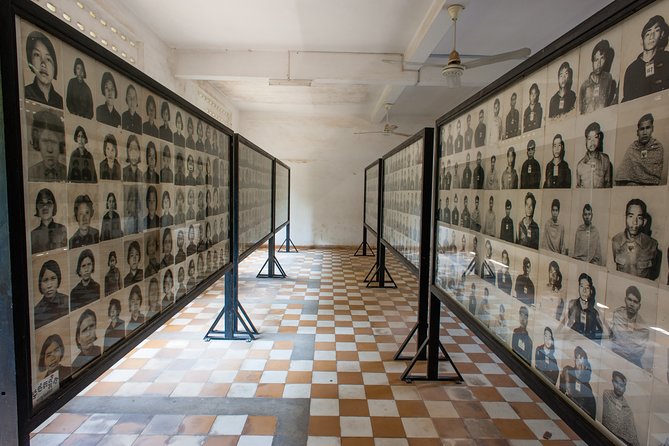 Killing Fields & Toul Sleng Genocide Museum Tickets With Tuk Tuk - Entering Tuol Sleng Genocide Museum: when a school becomes S-21