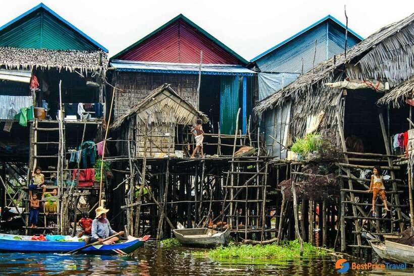 Kompong Khleang Floating Village: Full-Day from Siem Reap - Private river craft on the flooded forest: the part you remember