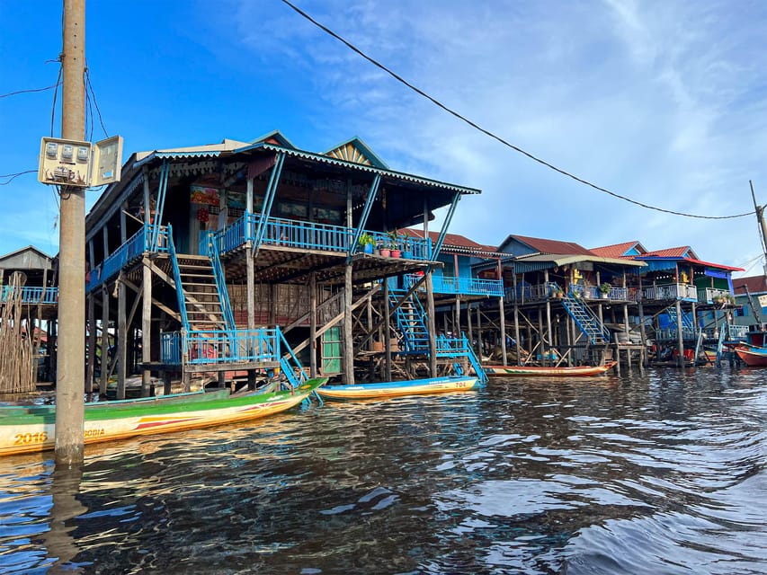 Kulen Mountain Tour with Picnic and Floating Village Sunset - Kampong Phluk Floating Village: Stilted Houses and Mangrove Life