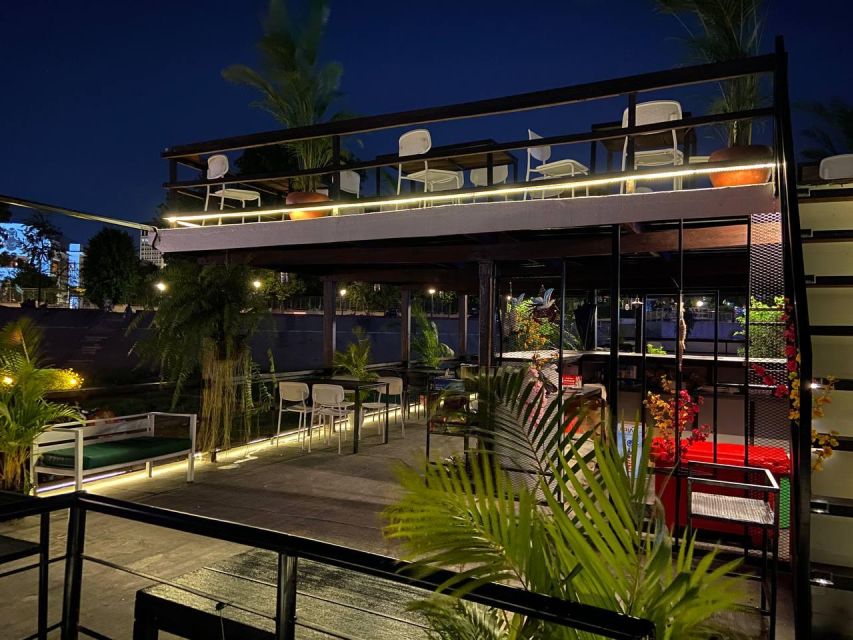 Nightlife three hours food tours - Phnom Penh at night: street food meets a river boat