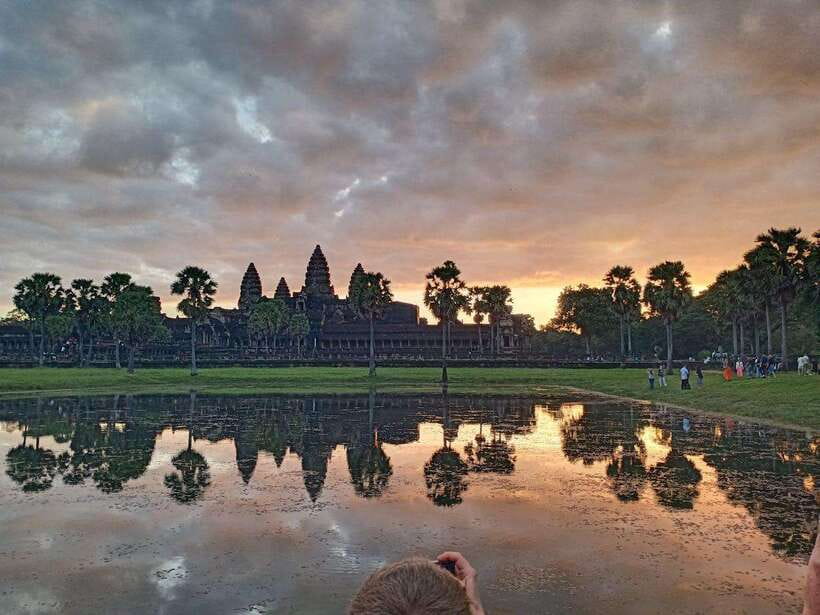 One Day Angkor Wat Trip with Sunrise - Angkor Thom South Gate and Bayon’s 216 faces
