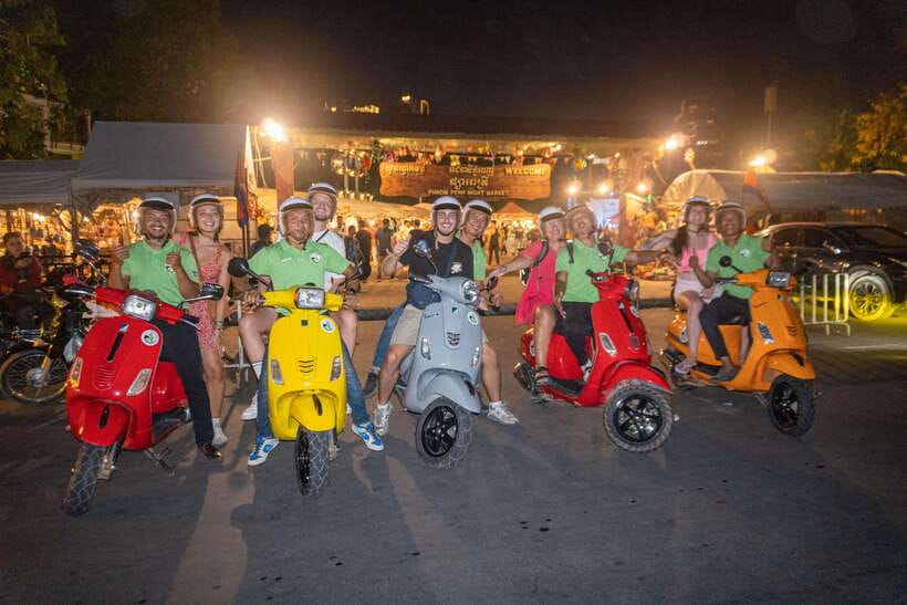 Phnom Penh Night Foodie Vespa Tour / Tuk Tuk Available - How the guide shapes your night: food explanations that actually help