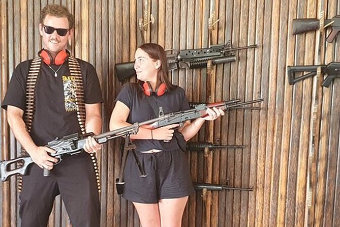 Phnom Penh Outdoor shooting Range - Phnom Penh Military-Base Shooting: The Real Vibe