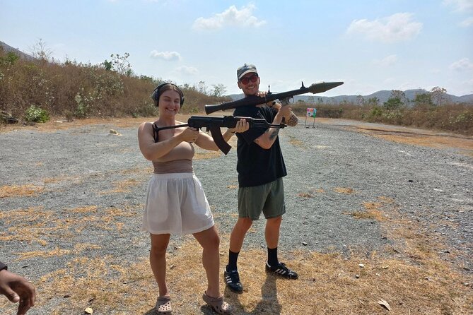 Phnom Penh Outdoor shooting Range - Orientation and Choosing Your Guns: Make It Your Day
