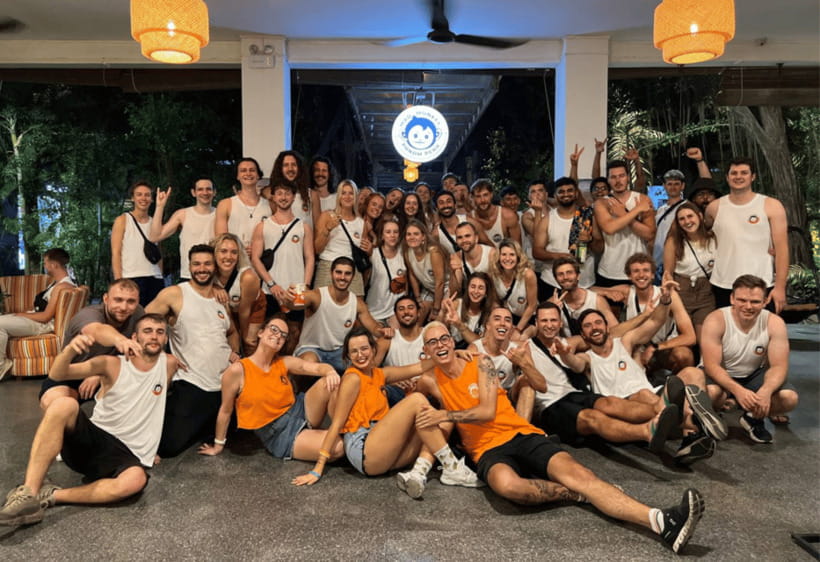 Phnom Penh Pub Crawl with Free Mad Monkey Singlet - Stop 1: Mad Monkey Phnom Penh and the 7:00 PM shot kickoff