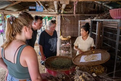 Phnom Penh Silk Island Bike Tour/ E-Bike or Tuk Tuk - Meeting at Siem Reaper Travel and getting set up fast
