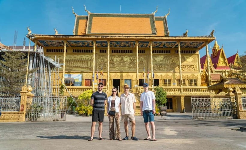 Phnom Penh: Silk Island Sunset by Tuk Tuk with food & drinks - Koh Oknha Tei: where the tour slows down for snacks and photos