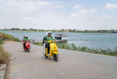 Phnom Penh Silk Island Sunset Vespa Tour / Tuk Tuk Available - Vespa or Tuk Tuk: how the ride really shapes the experience